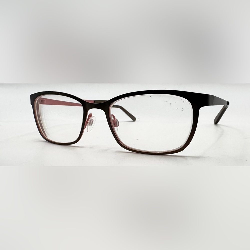 SRO BT371 Brown Oval Metal Sunglasses Frames Only - Picture 2 of 8